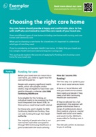 Choosing the right care home