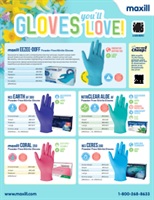 maxill nes PLUTO ultra thinz Nitrile Examination Gloves