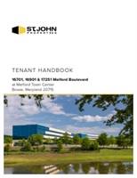 Melford Town Center Tenant Handbook