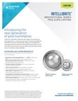 IntelliBrite Architectural Series Pool and Spa Lighting Pentair