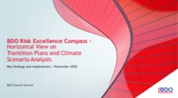 BDO Risk Excellence Compass – Horizontal View on Transition Plans and ...