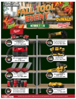 Fall Tool Event 2026