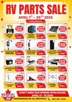 April 2026 RV Parts Sale at Sicard RV
