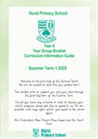 Year 6 - Summer 1 2025 Curriculum Booklet