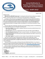 Annual Notification to Parents / Guardians